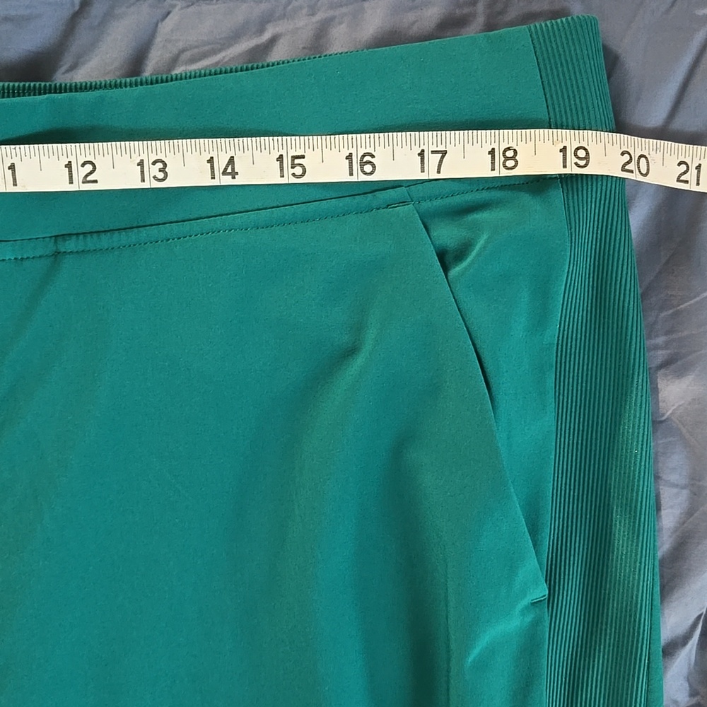 Athleta Green Brooklyn Pants Size 18 - Picture 5 of 9
